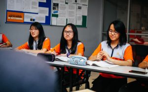 3 girl students